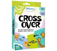 Skillmatics Card Game - Crossover, Fast-Paced Connection Game for All Ages | Fun Family Game Night & Party Favorite, Quick Thinking Game, Gift for Kids, Teens & Adults, Ages 7, 8, 9 & Up, 2-8 Players