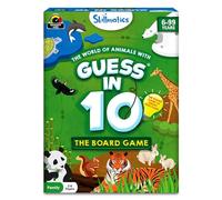 Skillmatics Family Card & Board Game - Guess in 10 Animals, Gifts for 6 Year Olds and Up, Average Playtime 30 Minutes, 2-6 Players