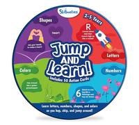 Skillmatics Flash Cards for Toddlers - Jump & Learn Letters, Numbers, Shapes & Colours, Preschool Learning, Travel Toys, Gifts for Kids Ages 2, 3, 4, 5