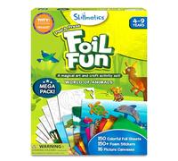 Skillmatics Foil Fun Animals Mega Pack, Foil Art Kit, Gift for Boys & Girls