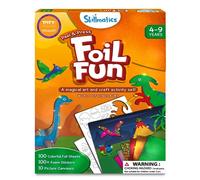 Skillmatics Foil Fun - Dinosaurs, No Mess Art for Kids, Craft Kits & Supplies, DIY Creative Activity, Travel Toys, Gifts for Boys & Girls Ages 4, 5, 6, 7, 8, 9
