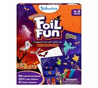 Skillmatics Foil Fun - Halloween, No Mess Art for Kids, Craft Kits, DIY Creative Party Activity, Trick or Treat, Gifts for Girls & Boys Ages 4, 5, 6, 7, 8, 9