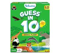Skillmatics Guess in 10 Animal Planet, Easter Basket Stuffers, Card Game, Perfect for Kids, Teens, Adults Who Love Animals, Trivia Games, Travel Games, Gift for Ages 6, 7, 8, 9, 10, and Up