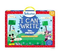 Skillmatics I Can Write Disney Junior Mickey Mouse - Reusable Preschool Learning Activities Age 3+, Educational Toy and Game, Back to School Supplies, Gifts for Students, Kids, Toddlers Ages 3, 4, 5, 6
