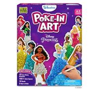 Skillmatics Poke-in Art - Disney Princesses, Mess-Free Fun for Kids, DIY Sewing Craft Kits, Creative Christmas Gifts for Girls Ages 4, 5, 6, 7, 8, 9, Includes Cinderella, Ariel, Moana, Rapunzel & More