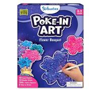 Skillmatics Art & Craft Activity - Poke-in Art Flower Bouquet, Mess-Free Art for Kids, Craft Kits, DIY Activity, Gifts for Girls & Boys Ages 4, 5, 6, 7, 8, 9