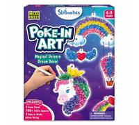 Skillmatics Poke-in Art - Magical Unicorn Dream Decor, Mess-Free Fun for Kids, DIY Sewing Craft Kits, Creative Activity, Gifts for Ages 4, 5, 6, 7, 8, 9