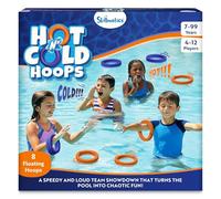 Skillmatics Pool Game - Hot ’N’ Cold Hoops, Fun Team Swimming Pool Toy for Kids, High-Energy Summer Game for Boys & Girls Ages 7, 8, 9, 10, 11 & Up, 4-12 Players, 8 Floating Hoops