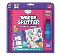 Skillmatics Reusable Search & Find Book - Water Spotter, Mess-Free, Fun Learning Activity, Unicorns & Princesses, Travel Toy, Gifts for Kids Ages 4, 5, 6, 7, 8