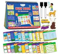 Skillmatics Reusable Sticker Activity Book - Busy Book for Preschoolers, 150+ Reusable Stickers, Educational & Mess-Free Activities, Travel Toy, Gift for Ages 3, 4, 5, 6