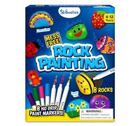 Skillmatics Rock Painting Kit - Mess-Free Art & Craft Activity