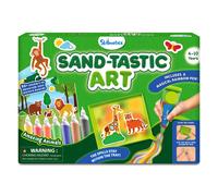 Skillmatics Sand Art Activity - Mess-Controlled DIY Animal Craft Kit with 50+ Colourful Stickers, Creative Arts & Crafts for Kids, Fun Hands-On Activ