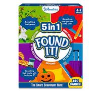 Skillmatics Scavenger Hunt Card Game - Found It 5 in 1 Megapack, Fun Family Game Age 4+, 140 Cards, Search and Find, Learning & Travel Toy, Gifts for Kids, Boys, Girls, Ages 4, 5, 6, 7