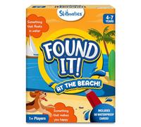 Skillmatics Scavenger Hunt Card Game - Found It Beach, Outdoor Learning & Travel Toy, Perfect for Kids and Families, 50 Waterproof Cards, Gifts for Ages 4, 5, 6, 7