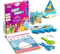 Skillmatics Scissor Skills Activity Book - Snip Snip Disney Princess