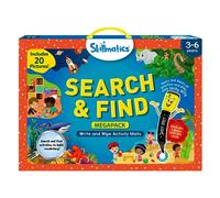 Skillmatics Search and Find Megapack - Reusable Preschool Learning Activities, Vocabulary Building Educational Game, Gifts for Ages 3, 4, 5, 6