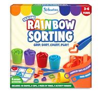 Skillmatics Silicone Rainbow Sorting Game - Learning & Educational Toy, Christmas Fun, Sorting, Counting & Sequencing Skills, Gifts for Toddlers & Preschoolers Ages 3, 4, 5, 6