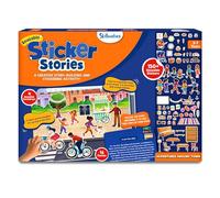 Skillmatics Sticker Stories - Storytelling Kit with 150+ Reusable Stickers