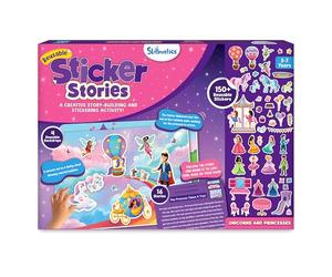 Skillmatics Sticker Stories - Storytelling Kit with 150+ Reusable Stickers