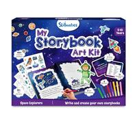 Skillmatics Storybook Art Kit - Space Explorers Art Kit Age 5+ for Kids, Write & Create Space Stories, Creative Activity for Boys & Girls, DIY Kit, 300+ Stickers, Gifts for Ages 5, 6, 7, 8, 9, 10