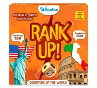 Skillmatics Trump Card Game - Rank Up Countries, Memory Game, Perfect for Boys, Girls, Kids, and Families Who Love Board Games, Travel Friendly, Gifts for Ages 7, 8, 9, and Up