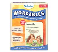 Skillmatics Vocabulary Flash Cards - Learn 100 Words with Wordplay, Visuals & Soundplay, Educational Gift & Study Aid for Ages 12, 13, 14 & Up, Screen-Free Language Game