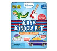Skillmatics Waxy Window Art - Reusable 100% Organic Beeswax Craft Kit