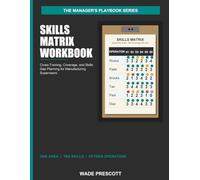 Skills Matrix Workbook: Cross-Training, Coverage, and Skills Gap Planning for Manufacturing Supervisors (The Manager's Playbook Series)