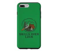 Skills Over Luck Bushcraft Survival Ferro Rod Case for iPhone 7 Plus/8 Plus