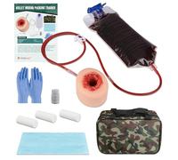 Skillssist Wound Packing Task Training Kit to Bleed Control Tourniquet for Medical Education, First Aid Emergency Pracitce, Military Trauma Trainer