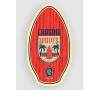 Skim One Wood Chasing Waves 90 X 51 Bodyboard red Uni