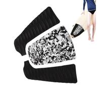 Skimboard Trap Mattes - 3 Pieces Surfboard Traction Pad | Partial Anti-Slip Skimboige Paper Pad | Water Sports Accessories For Beach Kayak Fitness Summer Skateboard