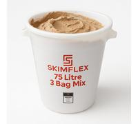 Skimflex 75L Mixing Bucket Heavy Duty Plastic Builders Tub For Plaster Cement Mortar And Concrete