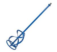 Skimflex Mixing Paddle - Paddle Mixer, Mixing Paddle for Drill, M14 Mixer Paddle for Plaster, Mortar, Paint, Cement - Dual Helix, Powder-Coated, Anti-Rust, 135mm (5") Tool Attachment