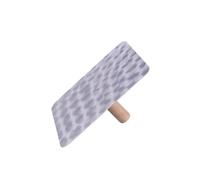 Skimflex Plastering Hawk 13" x 13" - Aluminium Hawk Board with Comfortable Grip Handle - Lightweight Tool for Plaster, Mortar, Pointing, Drywall, Rendering and More