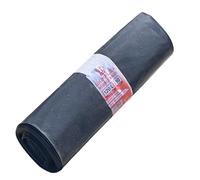 Skimflex Rubble Sacks 120L 240l Heavy Duty 75 Micron | Strong Builders Waste Bags for Rubble, Insulation & Construction Debris Black bin Bags - (10 x 120 litre)