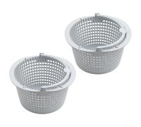 Skimmer Filter Basket Replacement for for HAYWARD SPX1091C WB736660 Pool Systems, 2-Pack, 16.5x9.5x12cm with Integrated Handle