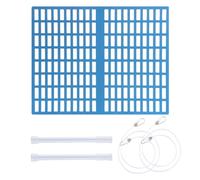 Skimmer Protector - 42 x 33 x 1 cm Swimming Pool Skimmer Protection | Net Skimmers Pool | Easy Assembly Filter Kit for Floats Debris Garbage Bags Lover Swimming Gardener Does
