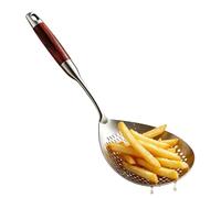 Skimmer Slotted Spoon - 16.61 Inch Anti-Scald Stainless Steel - Cooking Skimmers | for Restaurant Camping Barbecue French Fries Noodles Wonton Hot Pot Vegetable