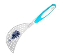 Skimmer Spoon, Stainless Steel Strainer, Dishwasher Safe Drainer Scoop for Draining Frying Cooking Home Hotel Dorm Apartment Kitchen