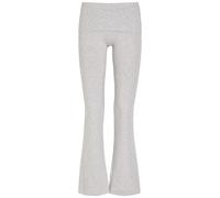 Skims Foldover Stretch-cotton Pants - Light Grey - XL (UK16 / XL)