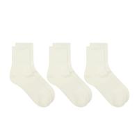 SKIMS Men's Quarter Crew Sock - 3 Pack Chalk