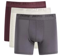 SKIMS Men's Stretch Boxer Brief 3" - 3-Pack Raven Multi