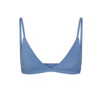 Skims Stretch-jersey Triangle Bralette - Blue - XL (UK20)