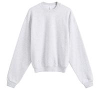 SKIMS Women's Cotton Fleece Classic Crew Sweat Light Heather Grey