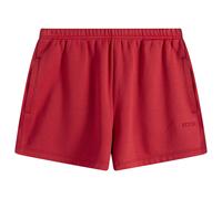 SKIMS Women's Cotton Fleece Classic Short Washed Red XS