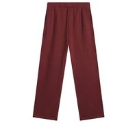 SKIMS Women's Cotton Fleece Classic Straight Leg Pant Merlot XL