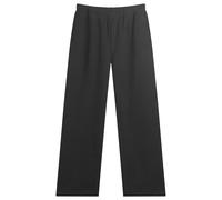 SKIMS Women's Cotton Fleece Classic Straight Leg Pant Onyx Large