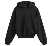 SKIMS Women's Cotton Fleece Pullover Hoodie Onyx XS