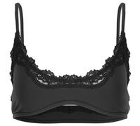 SKIMS Women's Fits Everybody Lace Scoop Bralette Onyx
